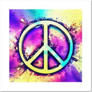 Pastel Peace Posters and Art